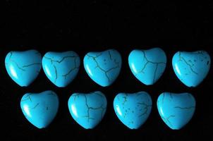 Blue Howlite Turquoise Gem Stone photo