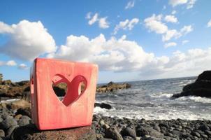 Heart Shaped Candle Holder photo