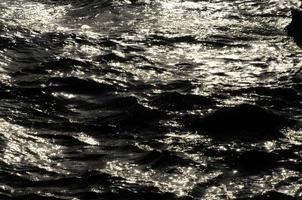 textura de agua de mar foto