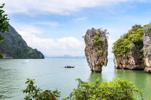 High angle view Khao Tapu island photo