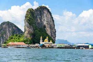 Koh Panyee or Punyi island in summer photo