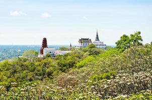 Pagoda on mountain in Phra Nakhon Khiri temple photo