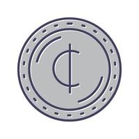 Cedis Currency Vector Icon