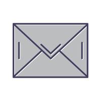 icono de vector de correo