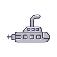 Submarine Vector Icon