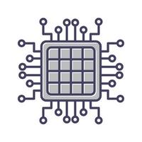 Processor Vector Icon