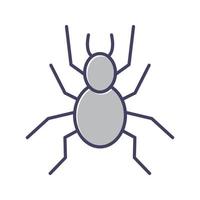 icono de vector de araña