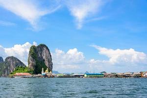 Koh Panyee or Punyi island in summer photo