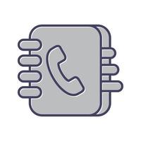 Contact Book Vector Icon