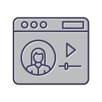 Video Tutorial Vector Icon