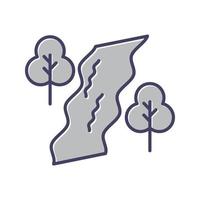 River Vector Icon