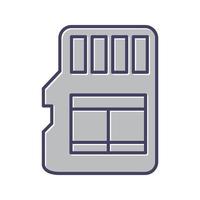 Memory Card Vector Icon