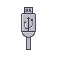 Usb Cable Vector Icon