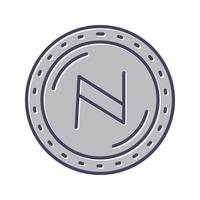 Namecoin Currency Vector Icon