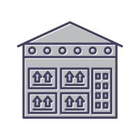 Storage Unit Vector Icon