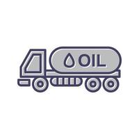 Tank Truck Vector Icon