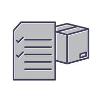 Delivery Checklist Vector Icon