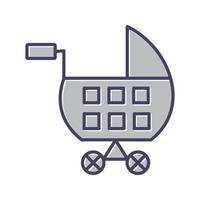 Stroller Vector Icon