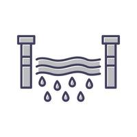 Water Dam Vector Icon