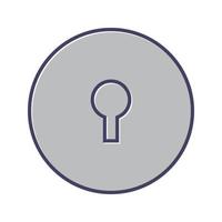 Keyhole Vector Icon