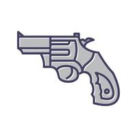 Revolver Vector Icon