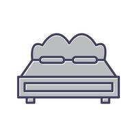 Double Bed Vector Icon