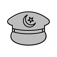 Military Hat Vector Icon