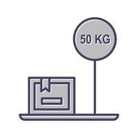 Weight Vector Icon