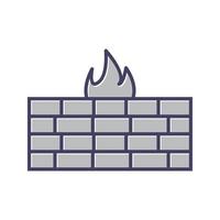 Firewall Vector Icon