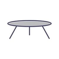 Small Table Vector Icon