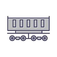 Wagon Vector Icon