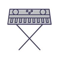 Piano Vector Icon