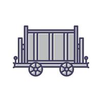 Trolley Vector Icon