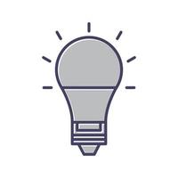 Electric Bulb Vector Icon