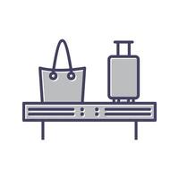 Luggage Carousel Vector Icon