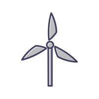 Windmill Vector Icon