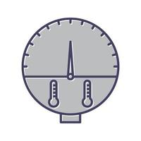 Temperature Indicator Vector Icon