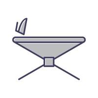 Iron Stand Vector Icon