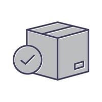 Package Delivered Vector Icon