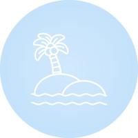 Island Vector Icon