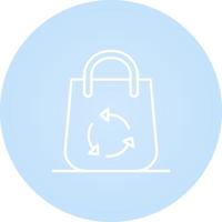 Eco Bag Vector Icon