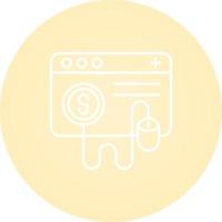 Pay Per Click Vector Icon