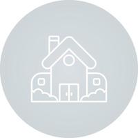 Retirement Home Vector Icon