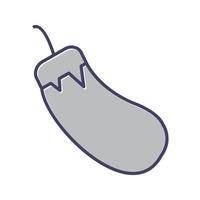 Eggplant Vector Icon