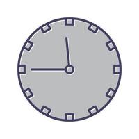 Wall Clock Vector Icon