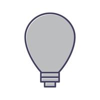 Electric Bulb Vector Icon