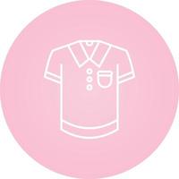 Polo Shirt Vector Icon