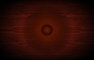 Modern Technology Background with eye vector