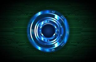 Modern Technology Background with eye vector