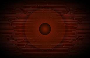 Modern Technology Background with eye vector